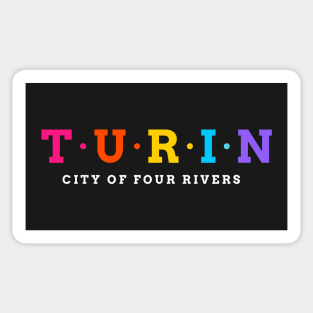 Turin, Italy Sticker